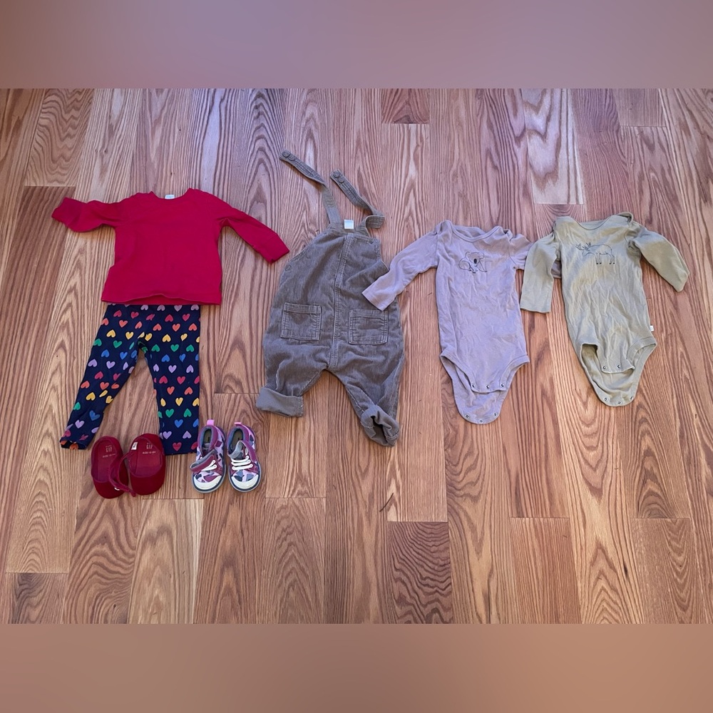 12-18 month baby toddler girl bundle - Hannah Andersson, Primary, Gap